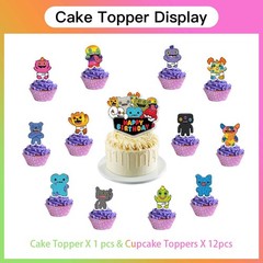 Fuggler Party Supplies Set Balloons Cake Toppers Banner Birthday Decor Gift