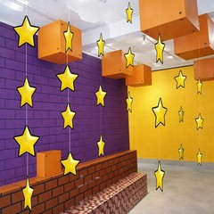 24 Pcs Super Brother Themed Party Decorations Hanging Birthday Decorations Vi…