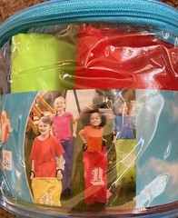 NEW Sack Race Set 4 pc 4 Colors Birthday Party Games Summer FUN KidsToys Age 3+