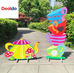 Alice Party Decorations Wonderland Yard Decor,Garden Tea Party Decorations Yard
