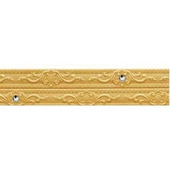 Crown Molding PVC Material Self-adhesive Backing For Bathroom Foam Molding