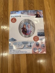 Disney Frozen II Frame Decorating Kit Party, 1 Frame & 6 Scenes Anna Elsa Olaf