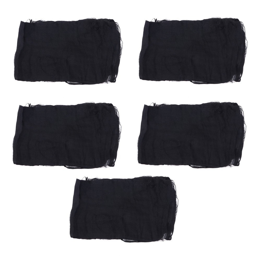 5Pcs Halloween Gauze Fabric Decor Creepy Cloth Gauze for Party