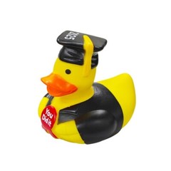 Graduation Duck Whimsical Gift for Graduate 2.87 x 2.875-in Choose 1 from 2