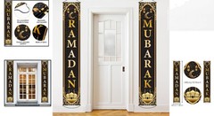 Vibrant Eid Mubarak and Ramadan Banners – Perfect for Indoor/Outdoor Festivities