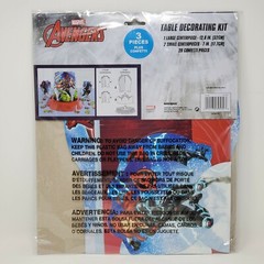MARVEL AVENGERS Core Table Decorating Kit Birthday Party 3 Pieces Plus Confetti