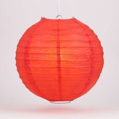Quasimoon PaperLanternStore Decorative Paper Lantern – (10-Pack, 4-Inch, Red,…