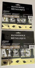 New Gold Black White Silver Congrats Congratulations Graduation Decorations