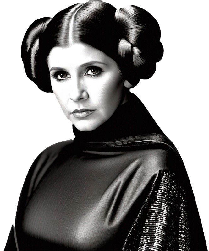 Princess Leia Fan Art Star Wars