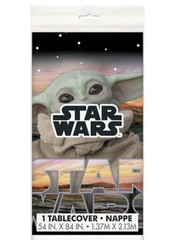 Star Wars The Mandalorian Baby Yoda Party Table Covers 54″x84″ Balloons & Ears