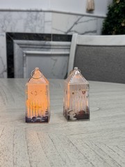 Eid Mubarak LED Lantern Lights Ramadan Decoration Home Islamic Muslim 24 pcs mix