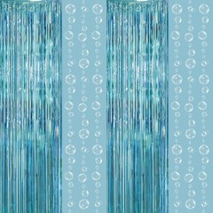 Under The Sea Party Decorations Bubble Garland Backdrop Mermaid Birthday Party