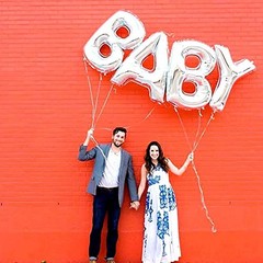 16 Inch Silver Letter Balloons Mylar Foil Alphabet Letter A-Z Balloons Set fo…