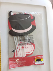 Photo Booth accessory lot sealed/booth props
