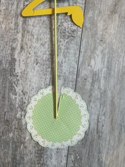 Vintage 1980’s Hallmark Stork Centerpiece Special Delivery Package Baby Shower