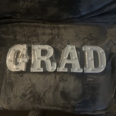 Graduation Party Decor Grad LED Marquee Letters Graduation Table Light Up Sign