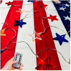 Waterproof Battery Operated Independence Day Lights