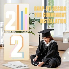 DIY 2.3ft Light Up 2026 Graduation Letters – Perfect for Prom and Ceremonies