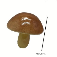 18X Simulation Mushroom Model Photography Props, Sand Table Decorations Random