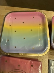 Unicorn birthday party supplies bundle