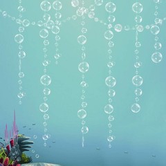 Under the Sea Party Decorations White Bubble Garlands Little Mermaid Birthday