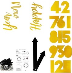 Target Balloon New Year’s Eve Countdown Clock Kit Party Decoration