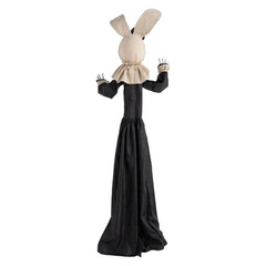 5 Ft. 6″ Animated Standing Rabbit with Dress Halloween Decoration