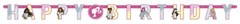 Barbie™ & Friends Party Happy Birthday Jointed Banner – Brand New