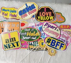 Bollywood Prop,Party Props,Mehandi Props,Haldi Props,Indian Wedding Props