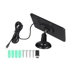 Reliable 4W Solar Charger for Blink Cameras with Long Installation Cable