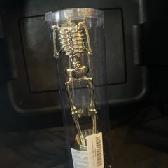 10” Gold Amscan Best Costume Skeleton Trophy