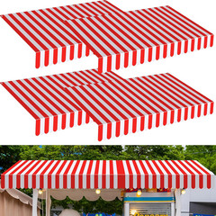 Pcs 27.6»X 59» Circus Awning Decor Decorations Striped Carnival Tent Awning De