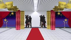 Paparazzi Wall Decor 2pcs Hollywood Backdrop Decorations for Parties