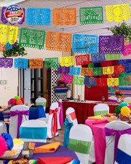 36 FT Cinco De Mayo Decorations, 2 Pack Mexican Party Banner, Plastic Fiesta Ban