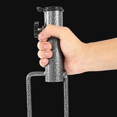 Strong Steel Umbrella Ground Anchor for Outdoor Use with Adjustable Fitting