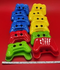 EASTER EGGS Game Controller Containers Set of 2 total of 12 various colors.