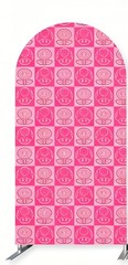 Super Mario Princess peach Arch Backdrop Cover Girls Birthday Party Decorations
