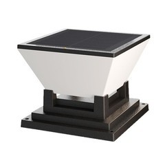 Solar Fence Post Cap Light with Long Lasting Battery and Multiple Light Modes