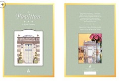 Architectural Watercolors LE PAVILLON pavillion Paper Table Lantern