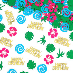 Happy Birthday Confetti-Glitter Moana Birthday Decorations,Moana Party Decor for