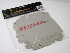 Texas Holdem Cardboard Decoration Letter Banner NIP Amscan