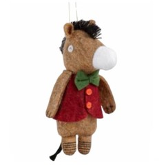 Donkey Ornament – Farm Animal Dressed Sweater Lightweight Cute Gift Kids Boys