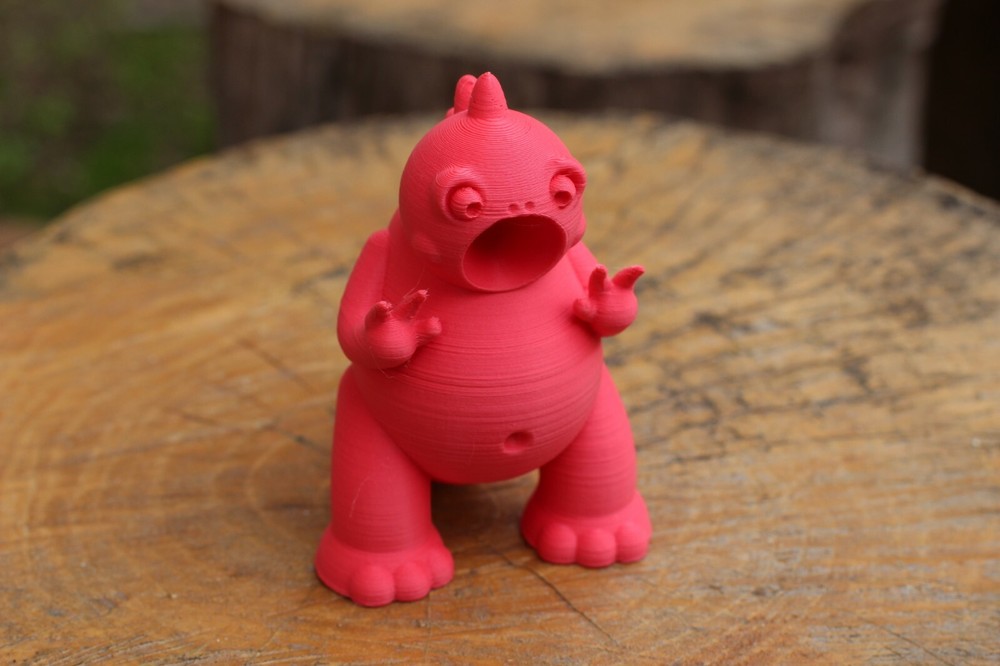 Godric the Tiny Godzilla – Cute rendition inspired by the Gojira Japanese movies
