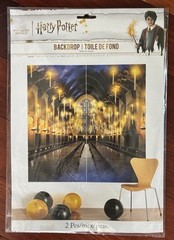 Harry Potter Hogwarts Wizarding World Kids Birthday Party Decoration Backdrop