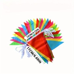 100/300/500Pcs Birthday Party Flags Pennant Banner Outdoor Decoration