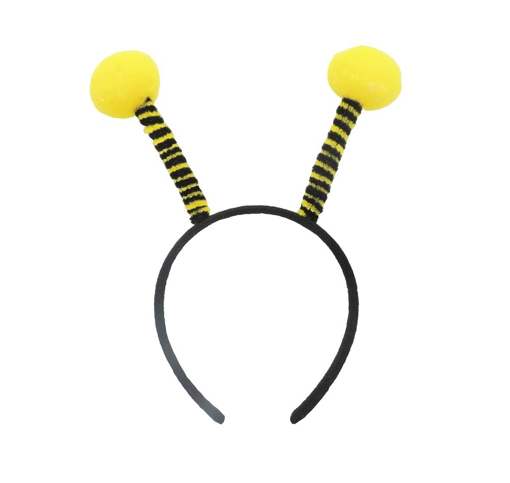 Bee Headband Bug Antenna Headband for Party Favor, Yellow Bee Antenna Headban…