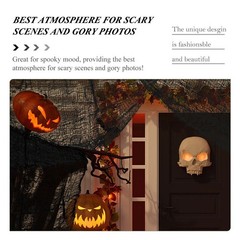 3Pcs Reusable Halloween Creepy Gauze Cloth Spooky Fabric for Party Decor