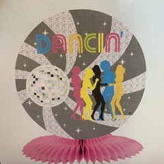 Disco Dancin’ Centerpiece 10” Paper 1970’s Party Tableware Decorations Supplies