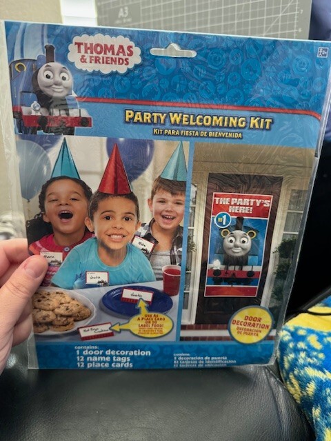 Thomas the Train & Friends Birthday Party Welcoming Kit, Door Decoration New!!!