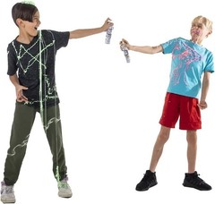 Party Streamer Can 2 Pack Assorted Colors Large 3 oz Non Flammable Fun